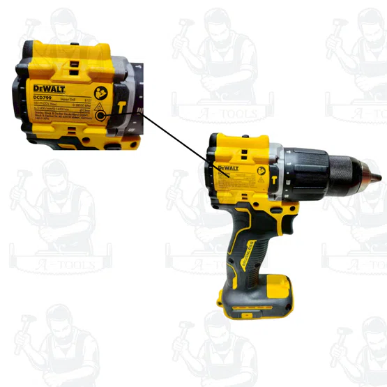 DEWALT รุ่น DCD799N-B1 สว่านกระแทกไร้สาย 20V (เครื่องเปล่า) สินค้าคุณภาพดี ของแท้ 100% พร้อมส่ง ส่งเร็ว 5