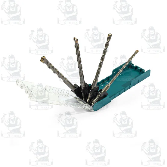 MAKITA ชุดดอกสว่าน แบบ SDS Plus รุ่น D-74728 มากิต้า เจาะปูน (4ดอก/1ชุด) กล่องบรรจุแบบใส **ส่งเร็ว ของแท้100%** 4