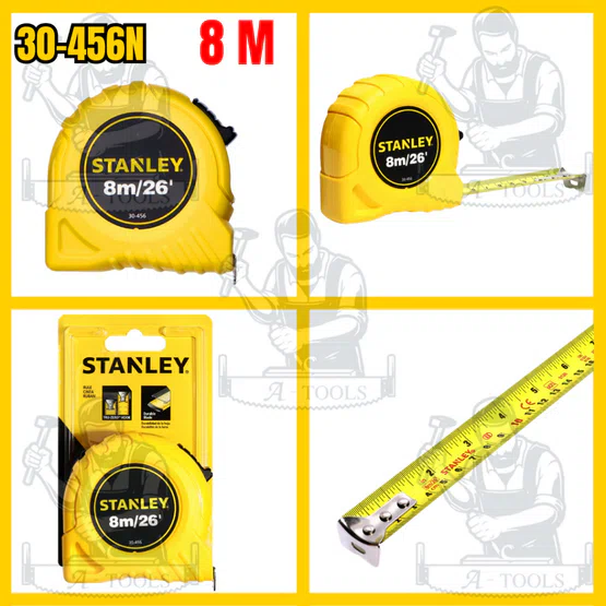 STANLEY ตลับเมตร GLOBAL TAPE ความยาว 3M / 5M / 8M สินค้า 4