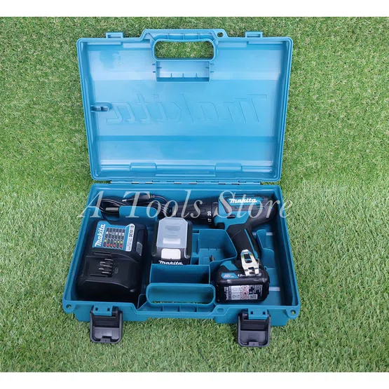 MAKITA สว่านกระแทก ไร้สาย มากีต้า 12V รุ่น HP333DWYE (แบต2ก้อน+แท่นชาร์จ+หัวไขควง) สว่านไร้สาย HP333 **ของแท้100%** 6