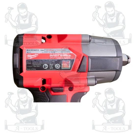 Milwaukee บล็อกกระแทก ไร้สาย 18โวลต์ 1/2" มิดทอร์ค รุ่น M18 FMTIW2F12-0X0 (เครื่องเปล่า) 4