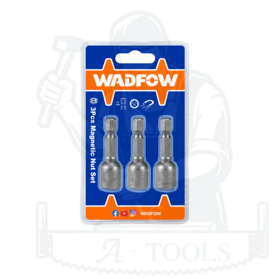 WADFOW ชุดลูกบล็อก รุ่น WWR1K08 (แม่เหล็ก) 1/4″ 40CR 8 มม. 3