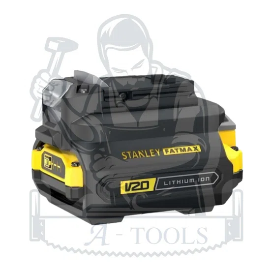 STANLEY ตัวแปลง แบตเตอรี่ รุ่น SBA100-B1 แปลงแบต20V มาใช้กับเครื่อง18-20V รุ่นเก่า (รับประกัน1ปี) 2