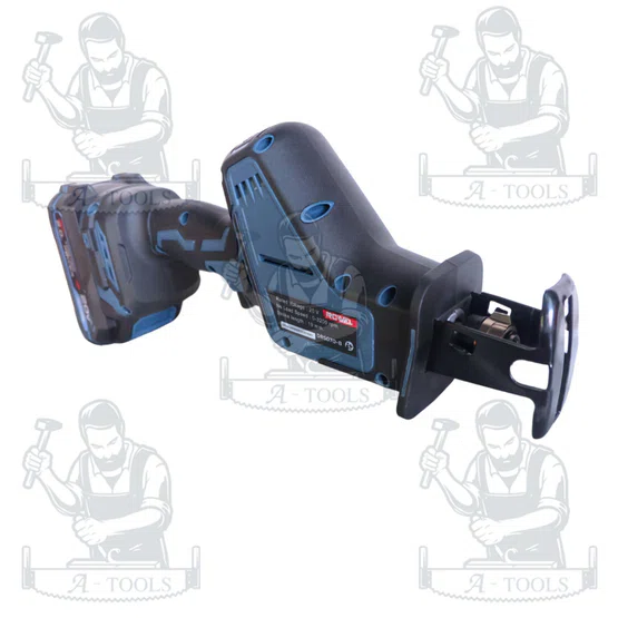 + + ROWEL เลื่อยชักมือเดียว ไร้สาย 20V รุ่น DRS070-B (แบต 20V 2.0Ah x1+แท่นชาร์จ) 3