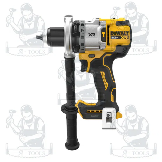 + + DEWALT สว่านกระแทก ไร้สาย 20V รุ่น DCD1007N-B1 (ตัวเปล่า) รับประกัน 3ปี DCD1007 2