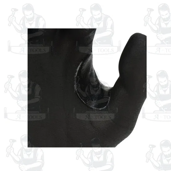 DEWALT ถุงมือกันบาด แบบเรืองแสง ไซส์ M รุ่น DPG855M ไซส์ L รุ่น DPG855L ทนน้ำมันและน้ำ ระบายอากาศได้ดีและทนทาน 6