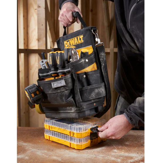 DEWALT กระเป๋าสะพายข้าง TSTAK รุ่น DWST83541-1 เชื่อมต่อกับโมดูล TSTAK อื่นๆได้ **ส่งเร็ว ของแท้100%** 5