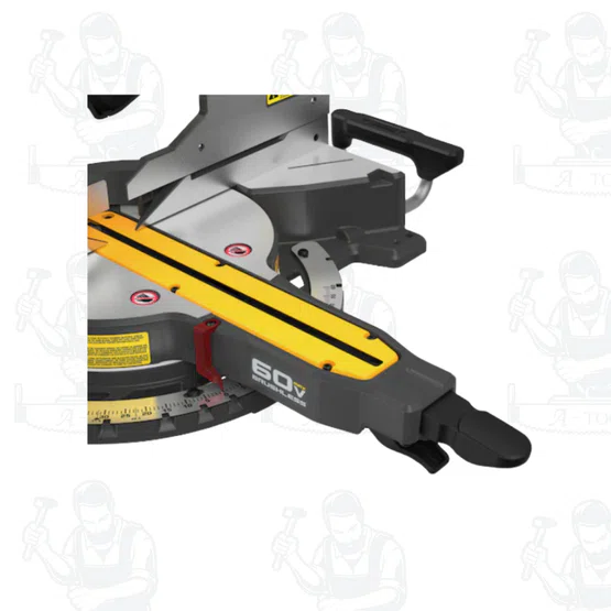 DEWALT รุ่น DCS781B เลื่อยองศาสไลด์ (12 นิ้ว) ระบบ 60V MAX Flexvolt (ตัวเปล่า) ปรับเอียงคอองศาได้สองด้าน สูงสุด 49องศา 4