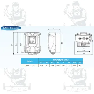 SUPER PUMP รุ่น ISP-A17C2-T ไฮบริดอินเวอร์เตอร์โซลาร์สำหรับปั๊มน้ำมอเตอร์ 2-3 แรงม้า 3เฟส 220V ใช้งานง่าย พร้อมส่ง 6