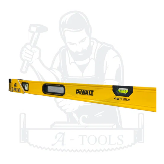 DEWALT รุ่น DWHT42809 ระดับน้ำ Box Beam ขนาด 48 นิ้ว ใช้งานง่าย คุณภาพดี แข็งแรง ทนทาน 2