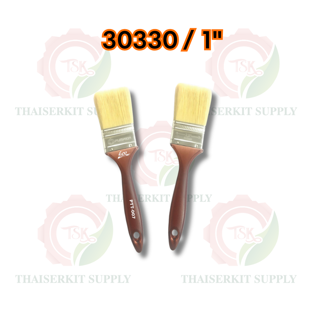 PUMPKIN แปรงทาสี ด้ามไม้ ECO-FRIENDLY รุ่น 30330 1" /30331 1.5 " /30332 2" /30333 2.5" /30334 3" **ส่งเร็ว ของแท้100%** 3