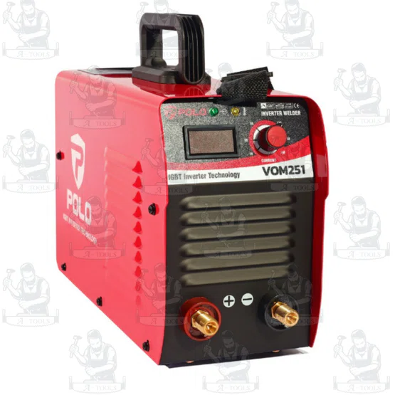 POLO / VALU เครื่องเชื่อม ARC MMA Inverter ระบบ IGBT รุ่น VOM251 ขนาดลวดเชื่อม 1.6 - 3.2 มม. ระดับป้องกัน IP21S 3