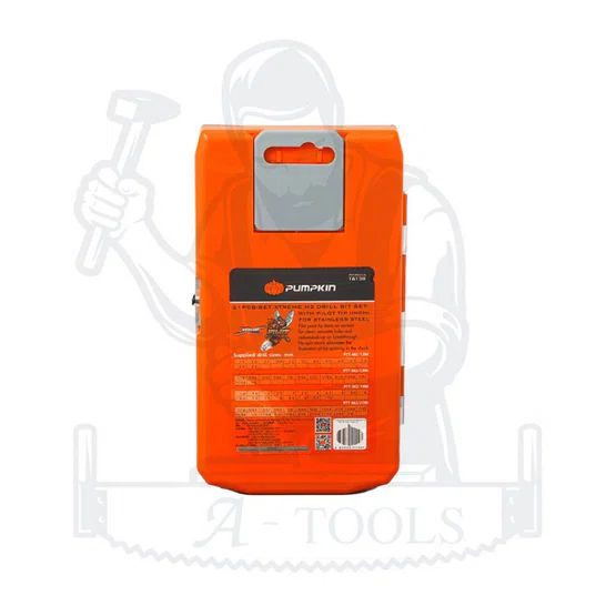PUMPKIN ชุดดอกสว่าน เจาะสแตนเลส M2 Pilot Tip 21/ชุด พัมคิน รุ่น 16138 / PTT-M2/21IN (หุน) แข็งแรง ทนทาน *ส่งเร็ว ของแท้* 2