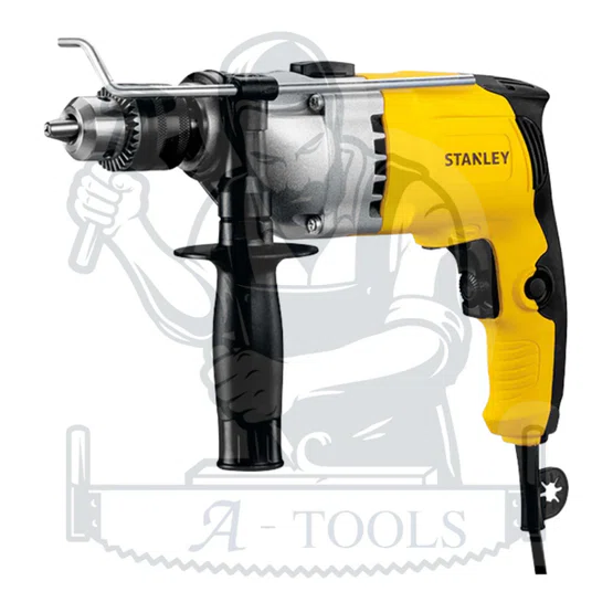 STANLEY สว่านกระแทก 13MM รุ่น STDH7213K-B1 กำลังไฟ800W รับประกัน2ปี 2