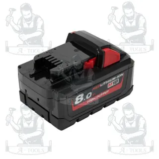 MILWAUKEE แบตเตอรี่ 18V 8.0 AH รุ่น M18 HB8 HIGH OUTPUT รับประกัน1ปี 3