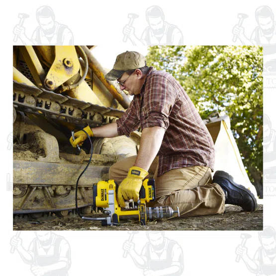 DEWALT รุ่น DCGG571B ปืนยิงจาระบีไร้สาย 20V Max (เฉพาะตัวเครื่อง) แรงอัดสูงสุด 10,000 PSI สินค้าพร้อมส่ง ของแท้ 100% 6