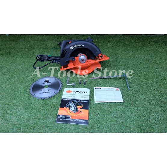 PUMPKIN เลื่อยวงเดือน 7" พัมคินรุ่น 50315 / J-C5820 รุ่นใหม่เสื้ออลูมิเนียม 1,300W และ50114/J-C7150ALแถม ใบวงเดือน 7นิ้ว 6