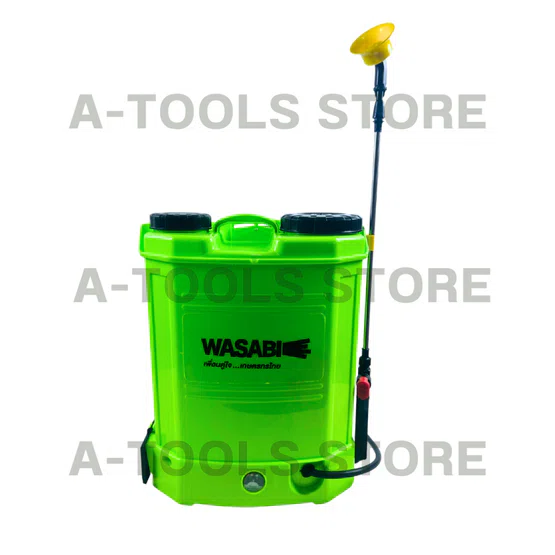 WASABI BY PUMA เครื่องพ่นยา แบตเตอรี่ รุ่น WAB-16BT -16ลิตร และ WAB-20BT -20ลิตร ถังพ่นแบต แบต12V 8Ah. (ขนาด=WAB-20BT) 2