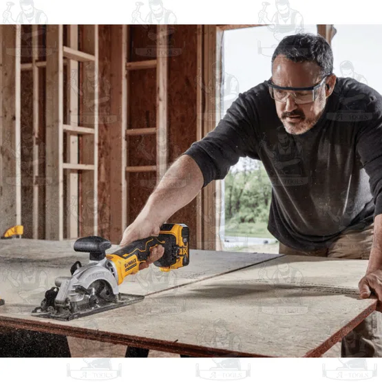 + + DeWALT เลื่อยวงเดือน ไร้สาย รุ่น DCS571N-KR 20V Max (เครื่องเปล่า) DCS571 6