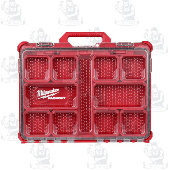 + + Milwaukee กล่องอุปกรณ์ช่าง PACKOUT Low Profile Organizer รุ่น 48-22-8431 4