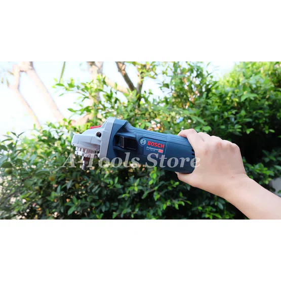 BOSCH เครื่องเจียร์ 4นิ้ว บ๊อซ รุ่น GWS750-100 750W หินเจียร์ 4" ลูกหมู บอซ สวิตช์ข้าง 06013940K0 GWS750 4