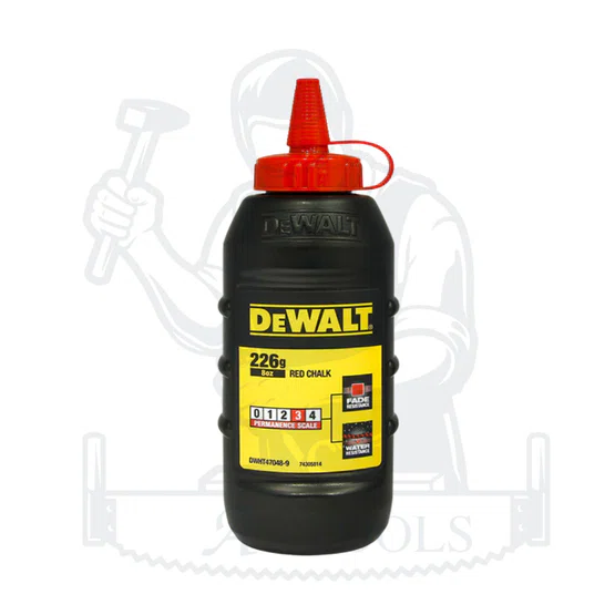 DEWALTรุ่น DWHT47048-9 หมึกเติมปักเต้า สีแดง 226 กรัม ใช้งานง่าย สีติดทน กันน้ำได้ คุณภาพดี 3