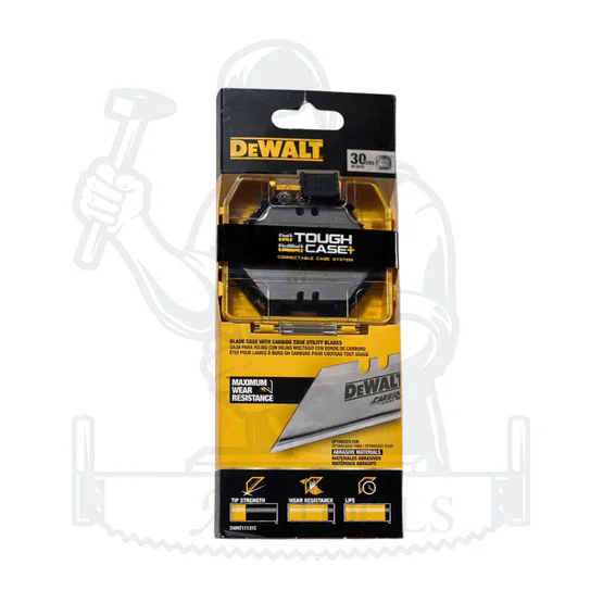DeWALT กล่องเก็บใบมีด Tough Case รุ่น DWHT11131C พร้อมใบมีด 30ใบ 5