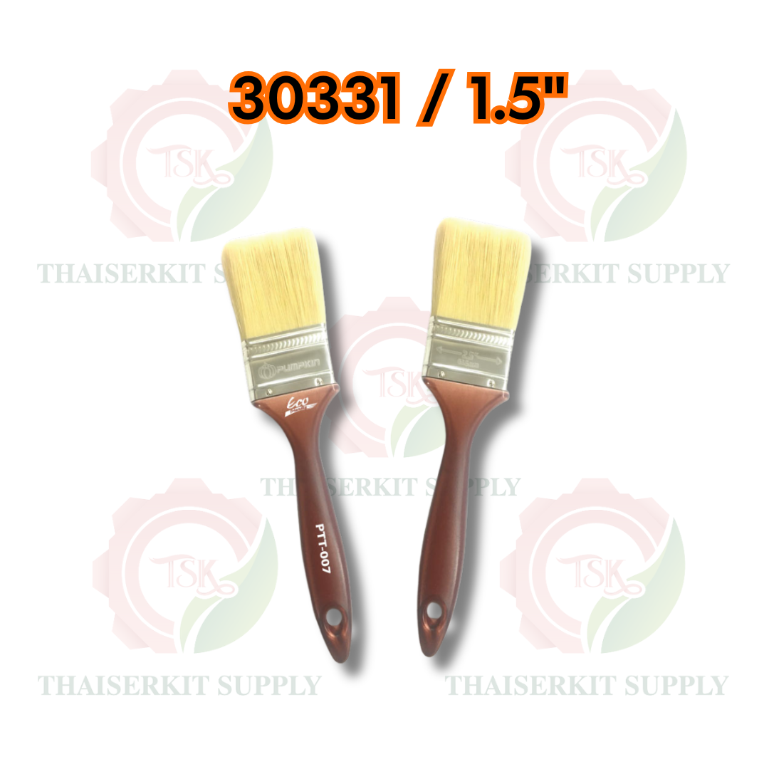 PUMPKIN แปรงทาสี ด้ามไม้ ECO-FRIENDLY รุ่น 30330 1" /30331 1.5 " /30332 2" /30333 2.5" /30334 3" **ส่งเร็ว ของแท้100%** 5