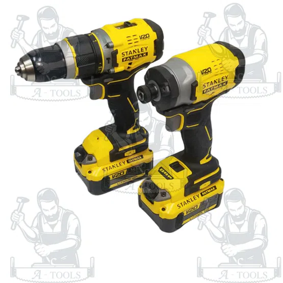 STANLEY FATMAX ชุดสว่านและไขควงกระแทกไร้สาย 20V รุ่น SBDI469M2T-B1 รับประกัน 2 ปี ของแท้ 2