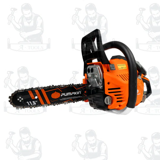 PUMPKIN เลื่อยยนต์ รุ่น P-S5800/ 44330 บาร์ 11.5 นิ้ว 58 ซีซี  เครื่องยนต์ 2 จังหวะ สตาร์ทง่าย ตัดได้ 360 องศา ของแท้ 3
