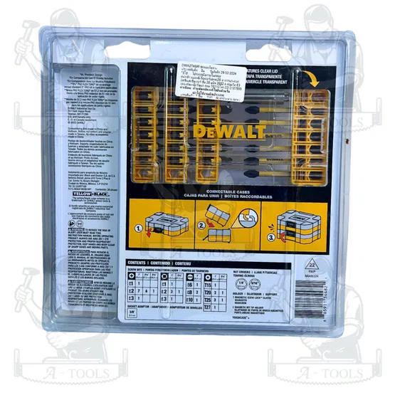 DEWALT ชุดดอกไขควง FlexTorq 40ชิ้น รุ่น DWA2T40IR ของแท้ 100% สินค้าพร้อมส่ง 5