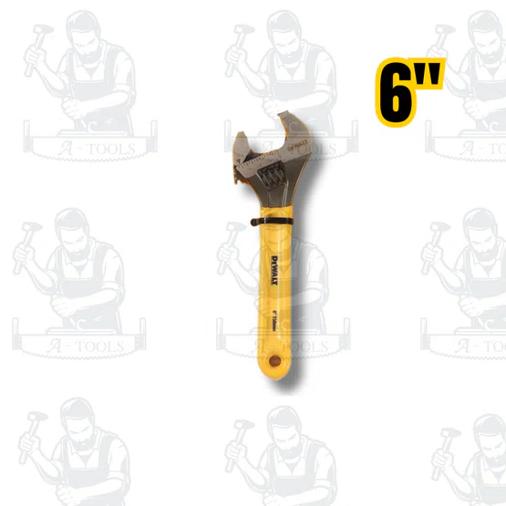 DEWALT รุ่น DWHT75497 ประแจเลื่อนแบบมีด้ามจับแพ็คคู่ (6 นิ้ว+10 นิ้ว) ใช้สำหรับขันเกลียวนอต หรือยึด จับอุปกรณ์ต่าง ๆ 6