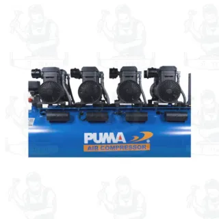 PUMA ปั๊มลม OIL FREE รุ่น FORCE-160 / FORCE-160 MARK II กำลังไฟ 1450 x4 วัตต์ 160ลิตร (ทองแดงแท้ 100%) 3