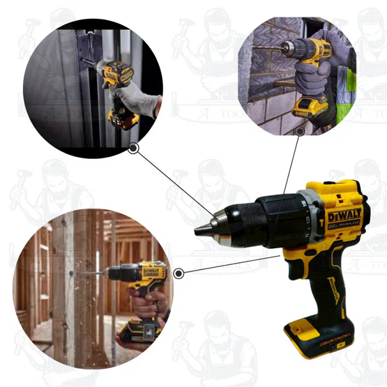 DEWALT รุ่น DCD799N-B1 สว่านกระแทกไร้สาย 20V (เครื่องเปล่า) สินค้าคุณภาพดี ของแท้ 100% พร้อมส่ง ส่งเร็ว 6