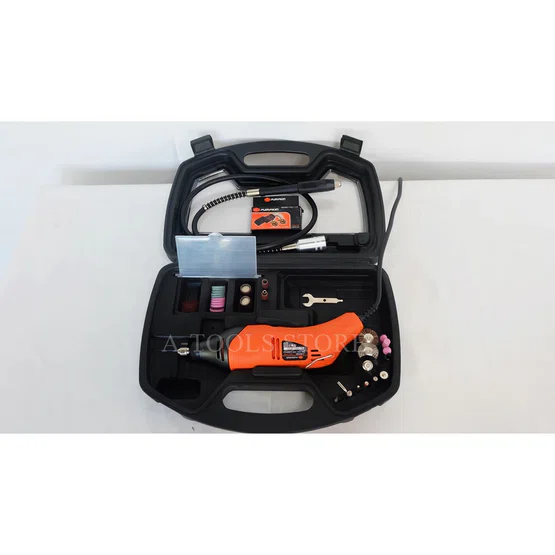 PUMPKIN เครื่องเจียร์แม่พิมพ์ +สายอ่อน พัมคิน รุ่น J-G9740 / 50179 120W ปรับความเร็วรอบได้ อุปกรณ์เสริม40ชิ้น *ส่งเร็ว* 2