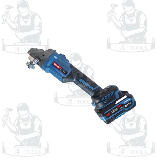 ROWEL เครื่องเจียร ไร้สาย 4" 20V รุ่น RW-DGD100 (แบต 4.0 Ah x1 +แท่นชาร์จ) 5