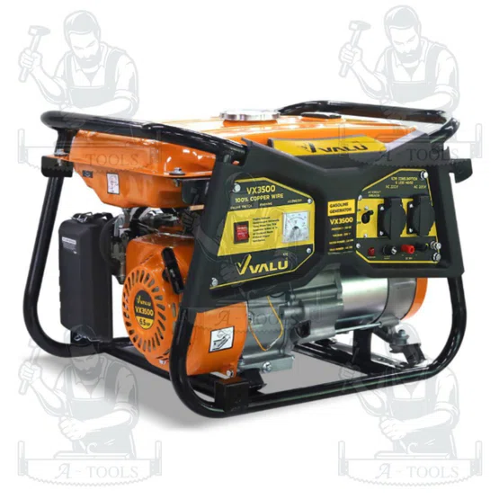 VALU  เครื่องปั่นไฟ เบนซิน รุ่น VX3500 เครื่องยนต์ 6.5 แรงม้า กำลังไฟ 2.8 กิโลวัตต์ ของแท้100% สินค้าพร้อมส่ง 2