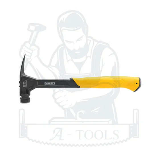 DEWALT ค้อนหงอน ตรง First Strike 20oz. รุ่น DWHT51004 ด้ามจับทนทานกว่า 5 เท่า หัวค้อน มีรูแม่เหล็ก **ส่งเร็ว ของแท้100%* 2
