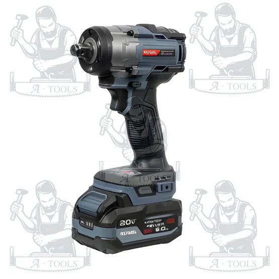 ROWEL รุ่น DIW600RX บล็อกกระแทกไร้สาย 20V 600Nm RX Series (พร้อมแบต 5.0Ahx2 และแท่นชาร์จ) รับประกัน 2 ปี 3