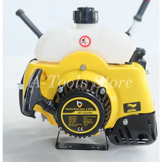 BANANA เครื่องตัดหญ้า 2จังหวะ บานาน่า รุ่น BT-CG411N เครื่องตัดหญ้าสะพายบ่า 2T สะพายบ่า สตาร์ทเบา ทรง MAKITA เกรดAAA 5