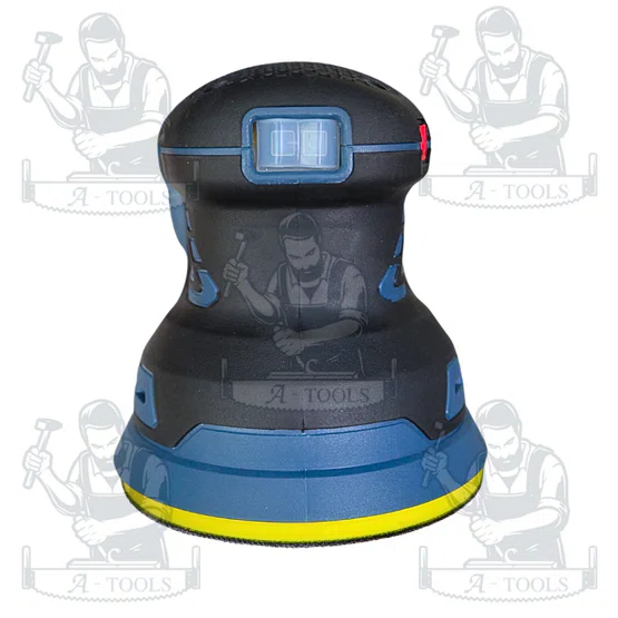 + + ROWEL เครื่องขัดกระดาษทรายกลม ไร้สาย 20V รุ่น DOS125 (ตัวเปล่า) 3