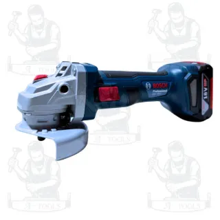BOSCH เครื่องเจียร์ ไร้สาย 4" รุ่น GWS 180-LI ครบชุด [0.601.9H9.0K1] ของเเท้100% 3