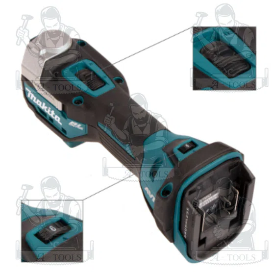 MAKITA รุ่น DTM52Z เครื่องมืออเนกประสงค์ไร้สาย 18 โวลต์ อัตราการสั่น 10,000-20,000 ครั้ง/นาที (ตัวเปล่า) สินค้าพร้อมส่ง 2