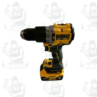 DEWALT รุ่น DCK2216P2T-B1 ชุดคอมโบสว่านกระแทกและเครื่องเจียรไร้สายไร้แปรงถ่าน 20V Max (DCD805+DCG409) พร้อมแบตเตอรี่ 5AH 6