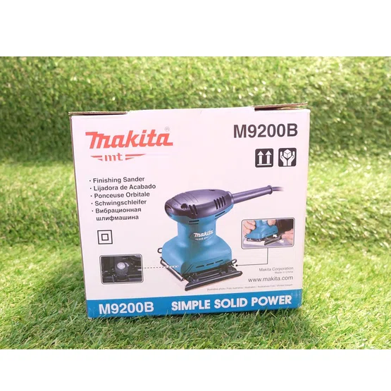 MAKITA  เครื่องขัดกระดาษทราย สั่น-สี่เหลี่ยมจตุรัส มากีต้า รุ่น M9200B 180W (แทน MT925) M9200 **ส่งเร็ว ของแท้100%** 3