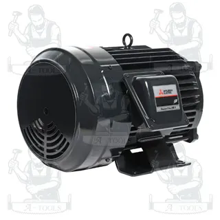 มอเตอร์ MITSUBISHI รุ่น SCL-QR กำลัง 5 แรงม้า 1เฟส 220 โวลต์ 4โพล 2สาย IP22 ความเร็วรอบ 1450 RPM ส่งไว *ของแท้ 100%* 2