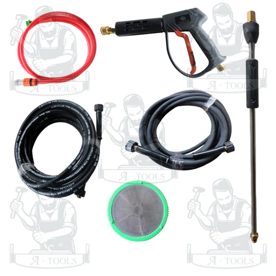 PUMPKIN เครื่องฉีดน้ำ แรงดันสูง พัมคิน รุุ่น ปรับแรงดัน 33376 / BERLIN Heavy-series 170Bar 2300W **ส่งเร็ว ของแท้100%** 6