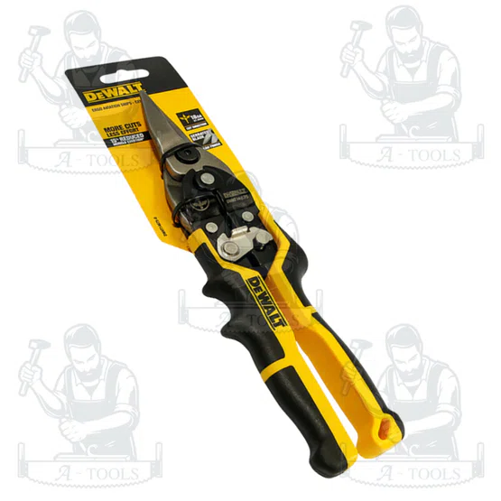 DEWALT กรรไกรตัดสังกะสี รุ่น DWHT14675-0 ERGO Aviation Snip หัวตรง สปริงเกลียว 2 ชั้น ของแท้ 100% พร้อมส่ง 6