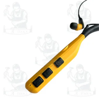 DEWALT หูฟังบลูทูธแบบคล้องคอ รุ่น DXMA1902093E Jobsite Pro Max Nekband Earphones ของแท้ 100% พร้อมส่ง 5