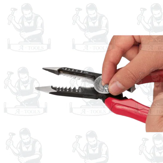 Milwaukee 48-22-3079 คีมปากตรง อเนกประสงค์ (6 in 1) เหมาะสำหรับการตัด ดึง งัด เเงะและหนีบ ทนทานต่อสนิม ทนต่อการใช้งาน 5